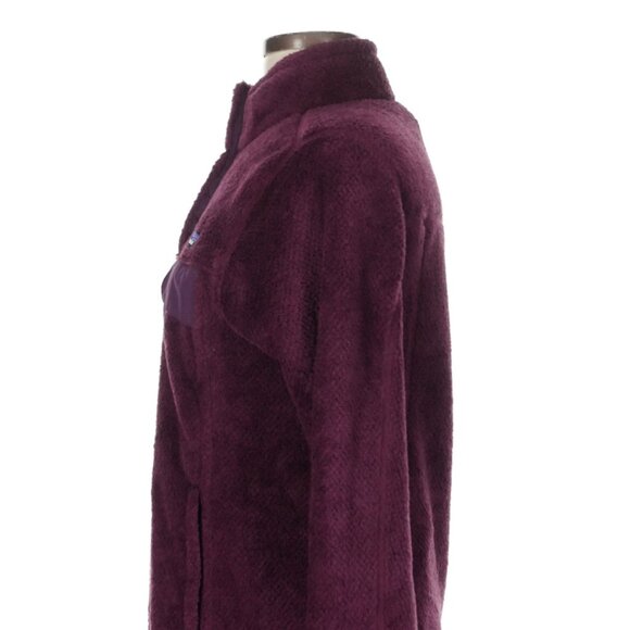 Patagonia Women’s Re-Tool Snap-T Pullover Fleece M Deep Purple Quarter Snap Fall - Picture 4 of 6